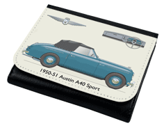 Austin A40 Sport 1950-51 Wallet